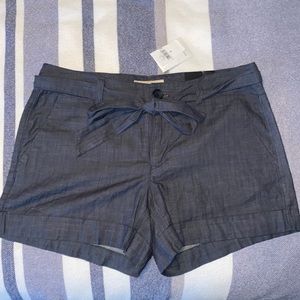 Banana republic tailored tie shorts